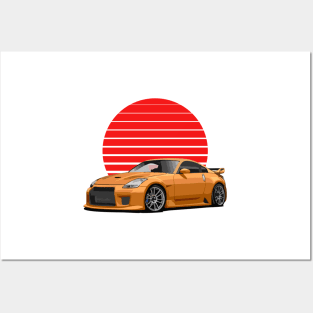 Nissan gtr Posters and Art